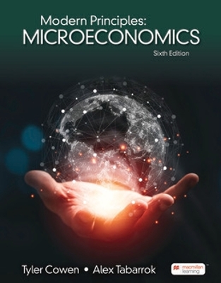 Book cover for Modern Principles of Microeconomics