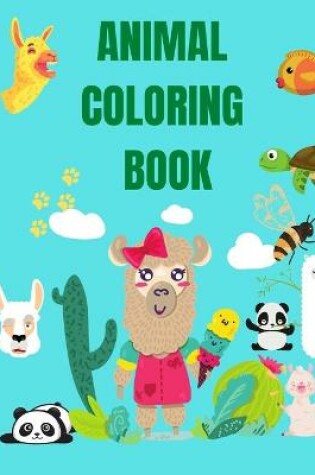 Cover of Animal Coloring Book