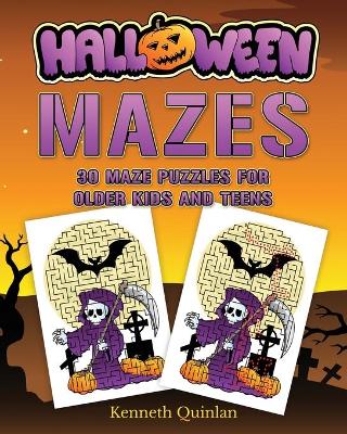 Book cover for Halloween Mazes