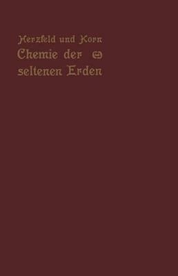 Book cover for Chemie der seltenen Erden