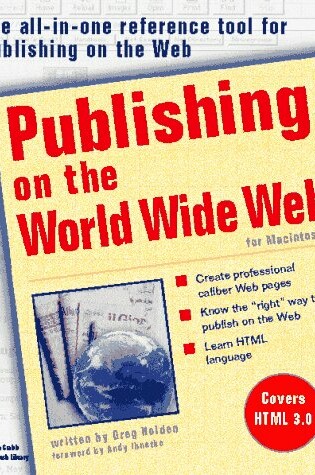 Cover of Publishing on the World Wide Web with Macintosh