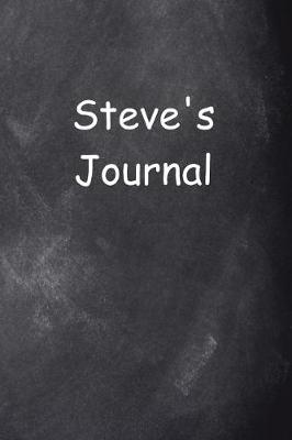 Cover of Steve Personalized Name Journal Custom Name Gift Idea Steve