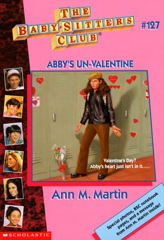 Book cover for Abby's Unvalentine (Babysitters Club 127)
