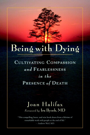 Book cover for Being with Dying