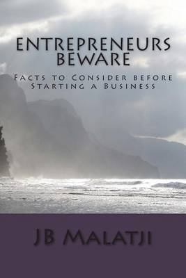 Book cover for Entrepreneurs Beware