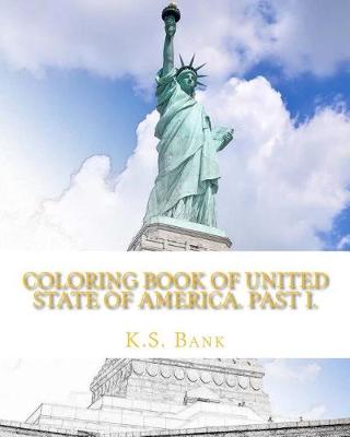 Cover of Coloring Book of United State of America. Past I.