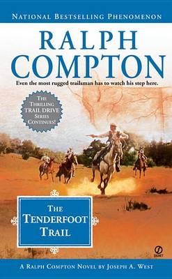 Book cover for Ralph Compton the Tenderfoot Trail