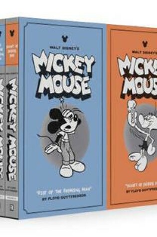 Cover of Walt Disney's Mickey Mouse Gift Box Set: Rise of the Rhyming Man and Planet of Faceless Foes