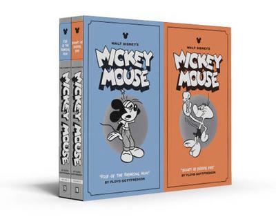 Book cover for Walt Disney's Mickey Mouse Gift Box Set: Rise of the Rhyming Man and Planet of Faceless Foes