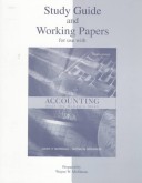 Book cover for Study Guide and Working Papers for Use with Accounting