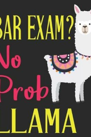 Cover of Bar Exam No Prob Llama