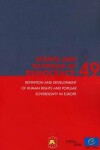 Book cover for Definition and development of human rights and popular sovereignty in Europe