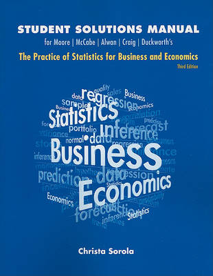 Book cover for Student Solutions Manual for Practice of Statistics for Business and Economics