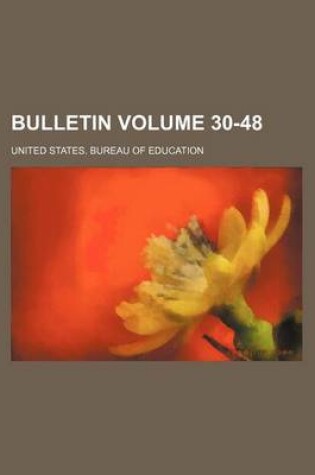 Cover of Bulletin Volume 30-48