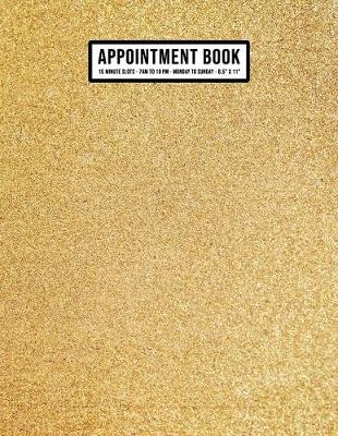 Book cover for Gold Appointment Book