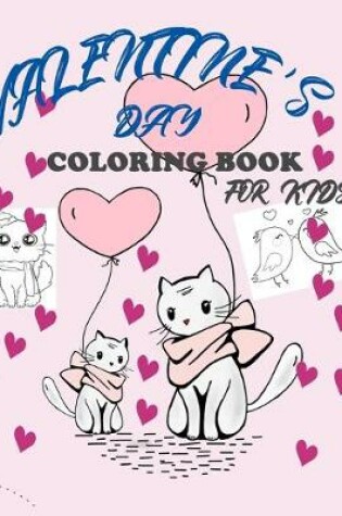 Cover of Valentine's Day Coloring Book for Kids