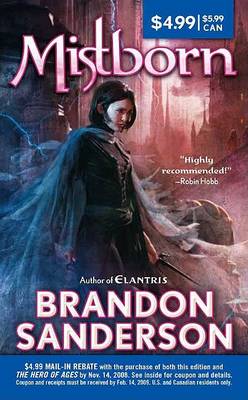 Book cover for Mistborn