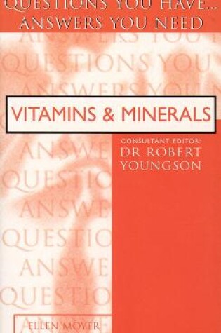 Cover of Vitamins and Minerals