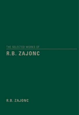 Book cover for The Selected Works of R.B. Zajonc