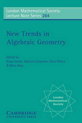 Book cover for New Trends in Algebraic Geometry