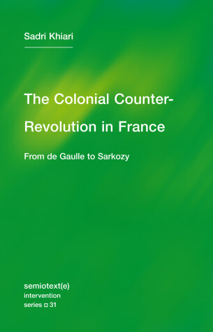 Cover of The Colonial Counter-Revolution