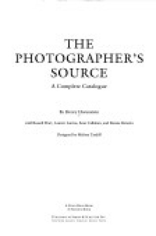 Cover of Photographer's Source