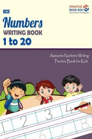 Cover of SBB Number Writing Book 1-to-20