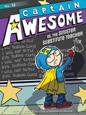 Book cover for Captain Awesome vs. the Sinister Substitute Teacher