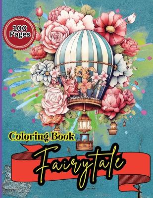 Book cover for Fairytale Coloring Book