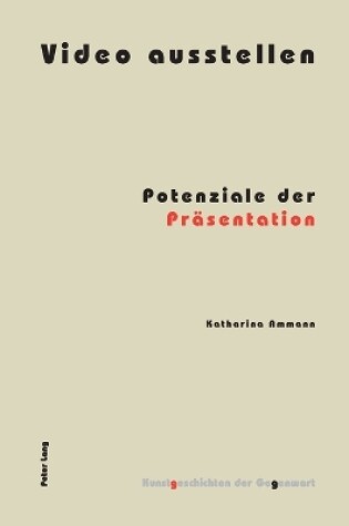 Cover of Video ausstellen