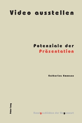 Book cover for Video ausstellen