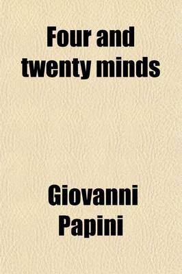 Book cover for Four and Twenty Minds