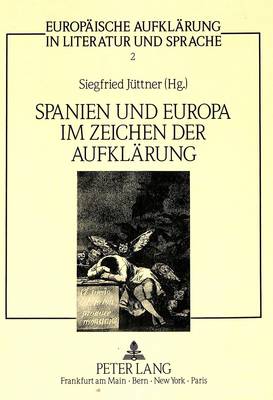 Cover of Spanien Und Europa Im Zeichen Der Aufklaerung