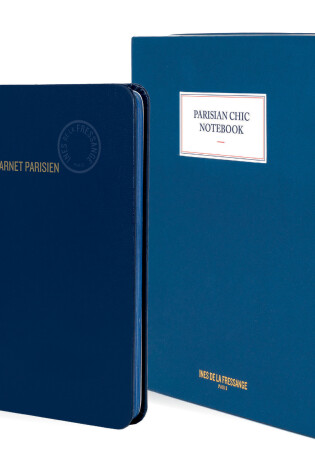 Cover of Parisian Chic Notebook (blue, large)
