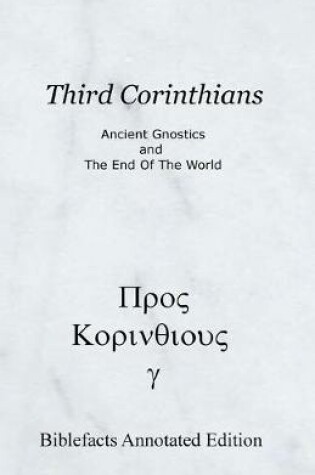 Cover of Third Corinthians