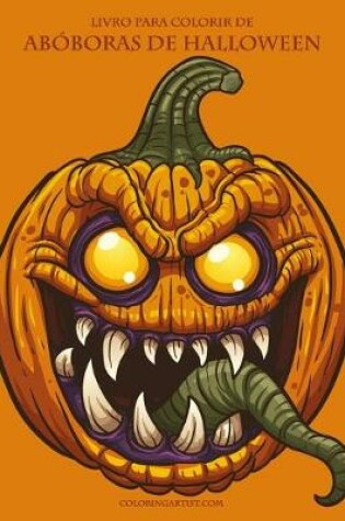 Cover of Livro para Colorir de Abóboras de Halloween