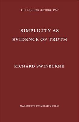 Book cover for Simplicity as Evidence of Truth