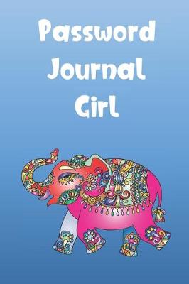 Book cover for Password Journal Girl