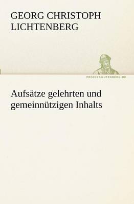 Book cover for Aufsatze gelehrten und gemeinnutzigen Inhalts