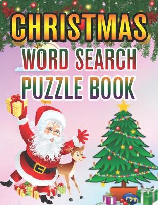 Book cover for Christmas Word Search Puzzle book