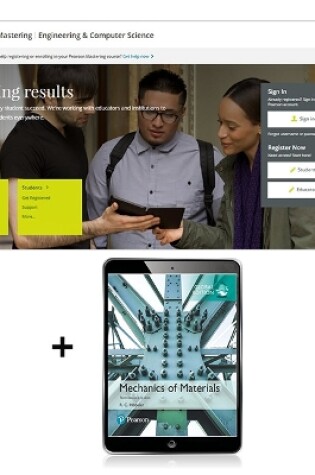 Cover of Mechanics of Materials, Australian SI Edition -- Mastering Engineering with Pearson eText