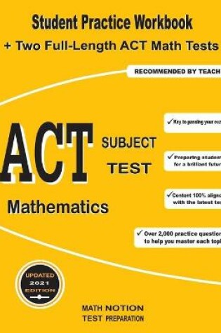 Cover of ACT Subject Test Mathematics