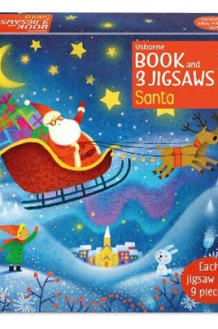 Cover of Usborne Book and 3 Jigsaws: Santa