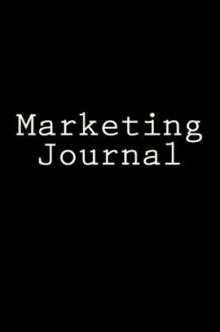 Cover of Marketing Journal