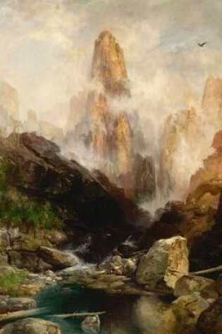 Cover of Mist in Kanab Canyon Utah, Thomas Moran. Blank Journal