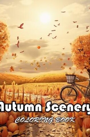 Cover of Autumn Scenery Coloring Book