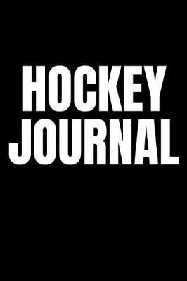 Book cover for Hockey Journal