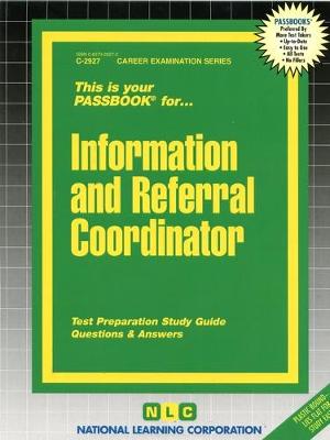 Book cover for Information and Referral Coordinator