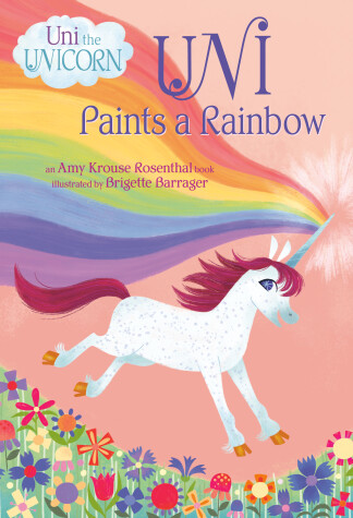 Book cover for Uni Paints a Rainbow