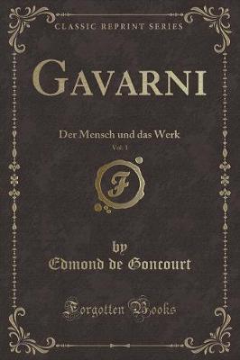 Book cover for Gavarni, Vol. 1